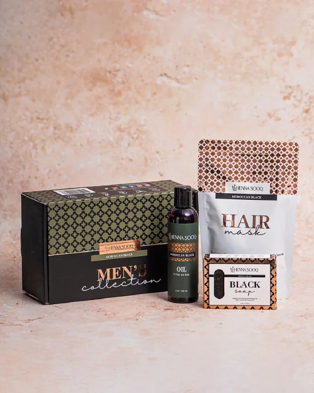 Moroccan Black Beard and Body Bundle