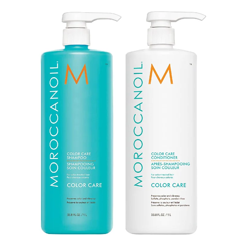 MoroccanOil Color Care Shampoo & Conditioner Liter Duo