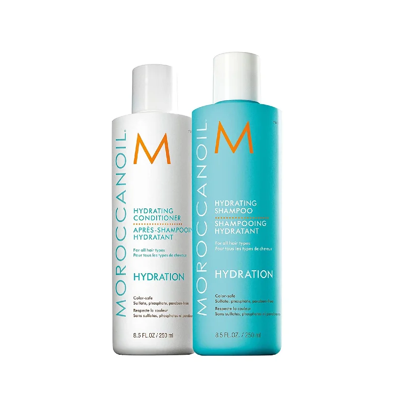 MoroccanOil Hydrate Shampoo and Conditioner 8oz Duo