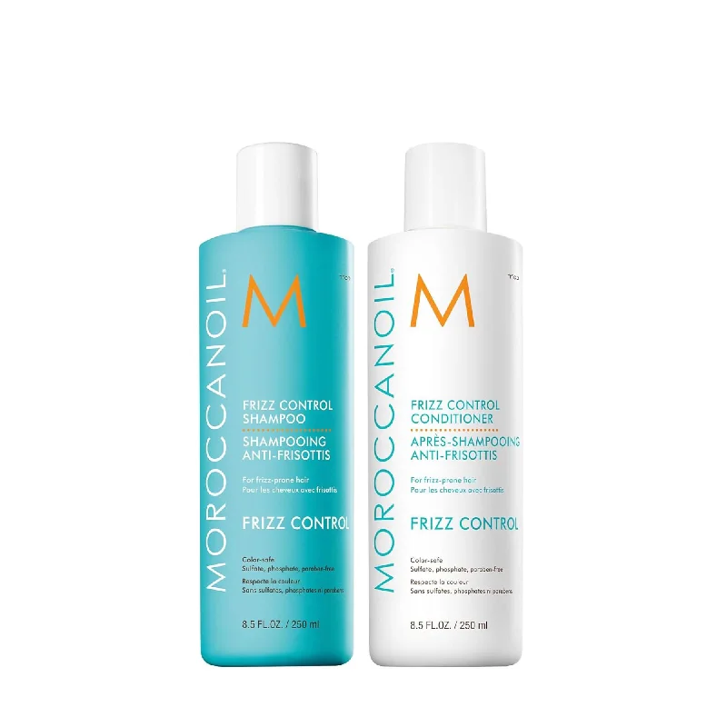 MoroccanOil Frizz Control Shampoo and Conditioner 8oz Duo