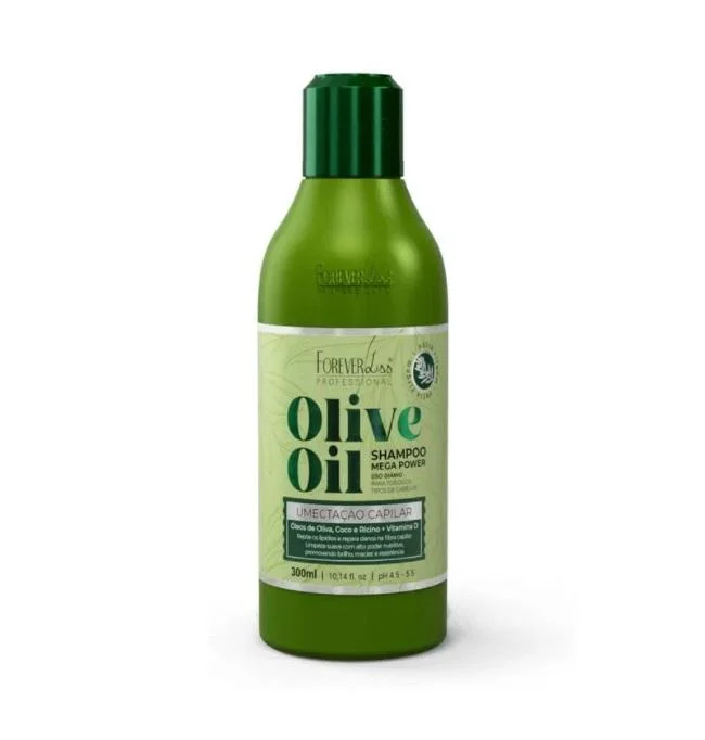 Olive Oil Mega Power Moisture Wetting Treatment Shampoo 300ml - Forever Liss