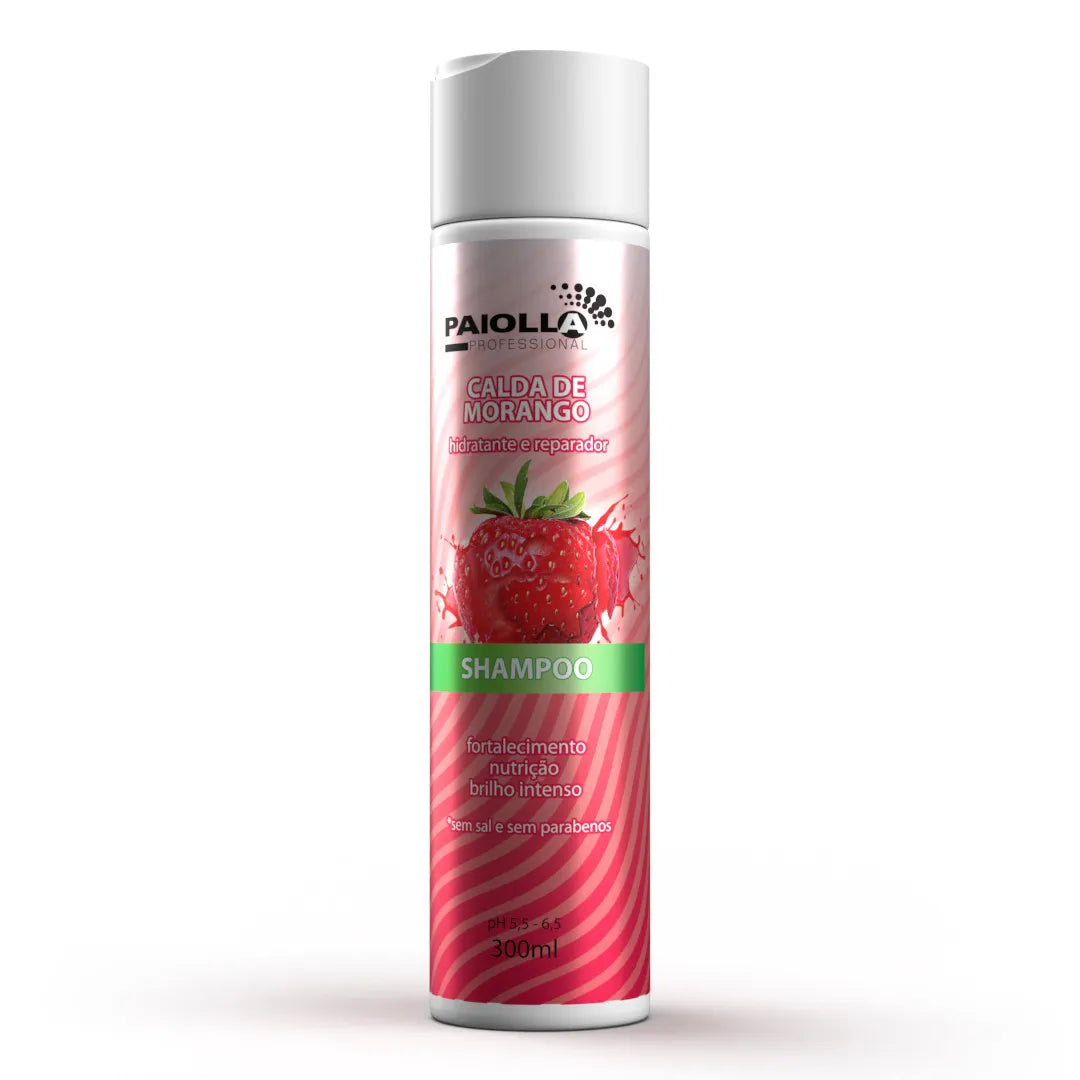 Paiolla Strawberry Gelatine Shampoo 300ml / 10.14 fl oz