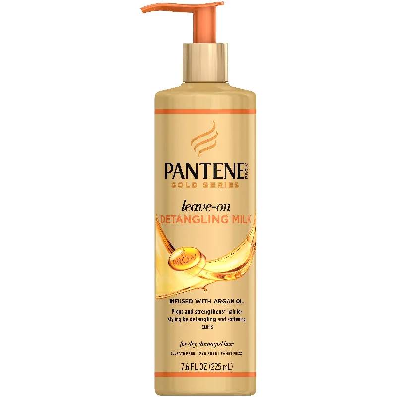 Pantene Gold Leave-On Detangling Milk 7.6 Oz