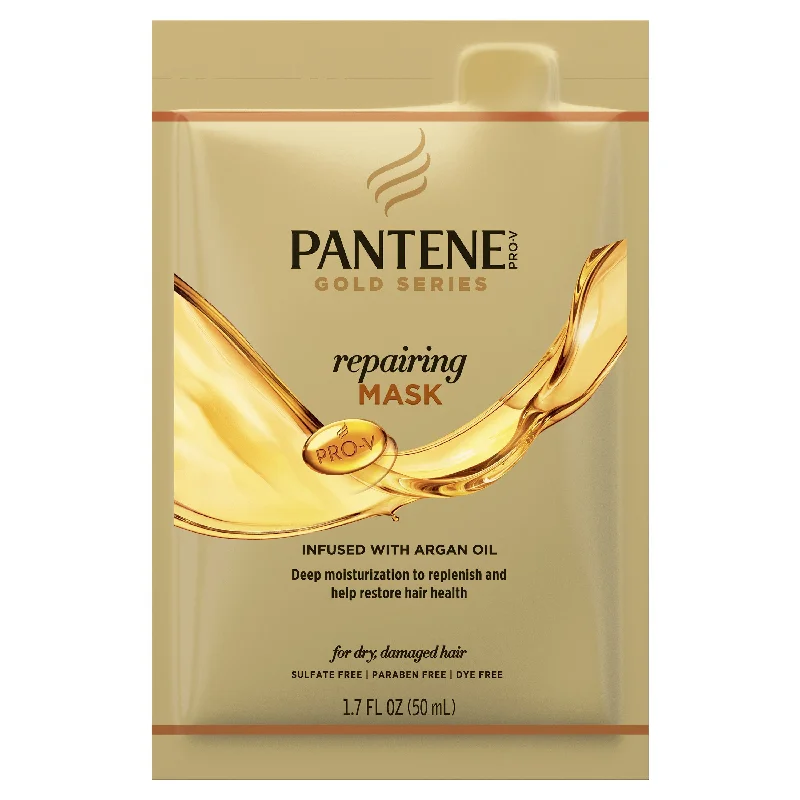 Pantene Gold Series Repairing Mask, (Pack of 10)