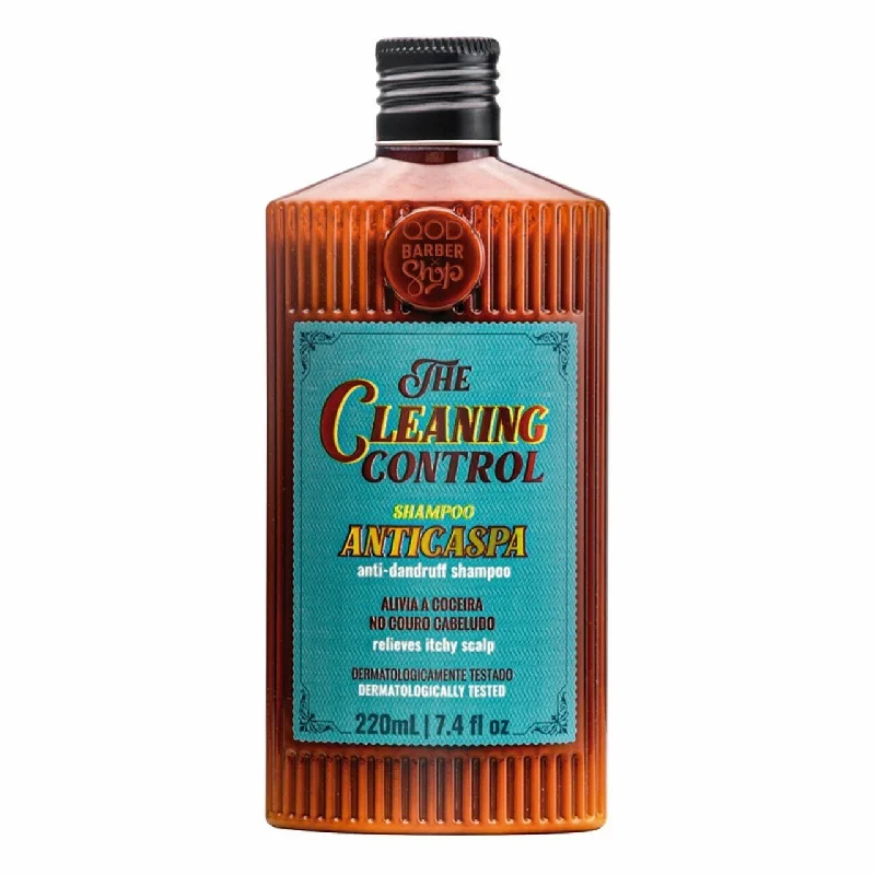 Barber Anti-Dandruff Cleansing Treatment Anti Oiliness Shampoo 220ML - QOD