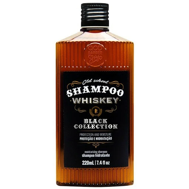 Barber Old School Whiskey Shampoo Moisturizing Hair Treatment 220ML - QOD