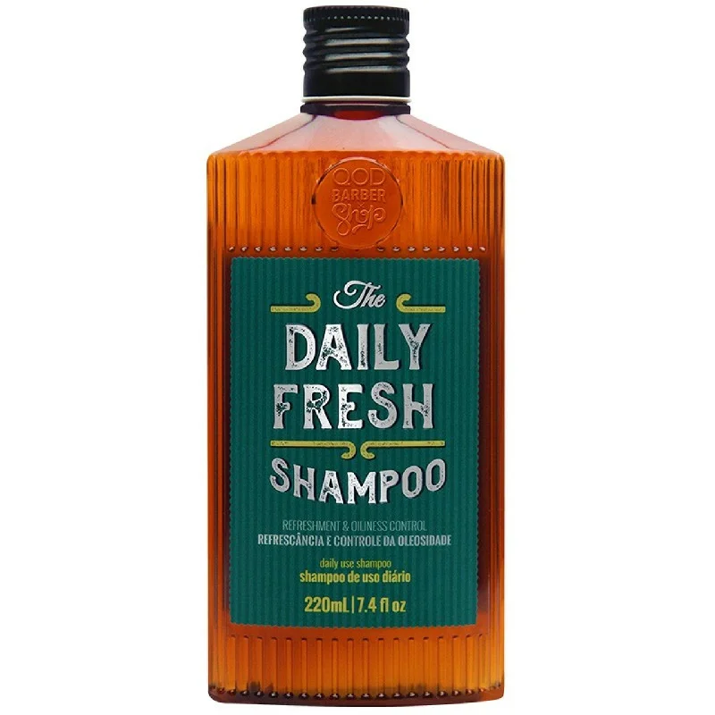 Barber The Daily Fresh Shampoo Refresh Oiliness Control Treatment 220ML - QOD