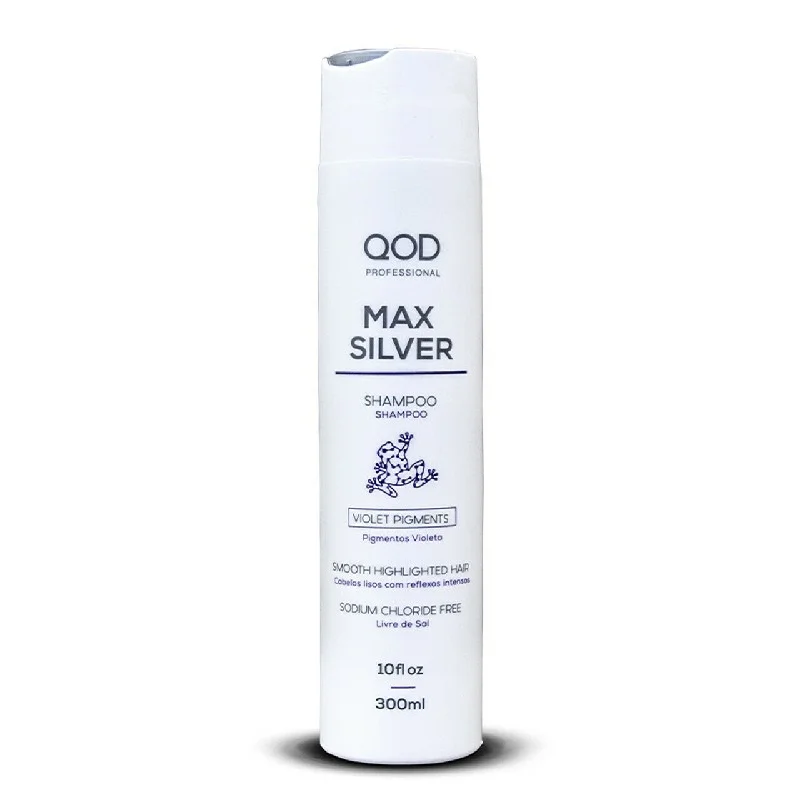 Max Silver Blond Hair Neutralizing Smooth Treatment Shampoo 300ML - QOD