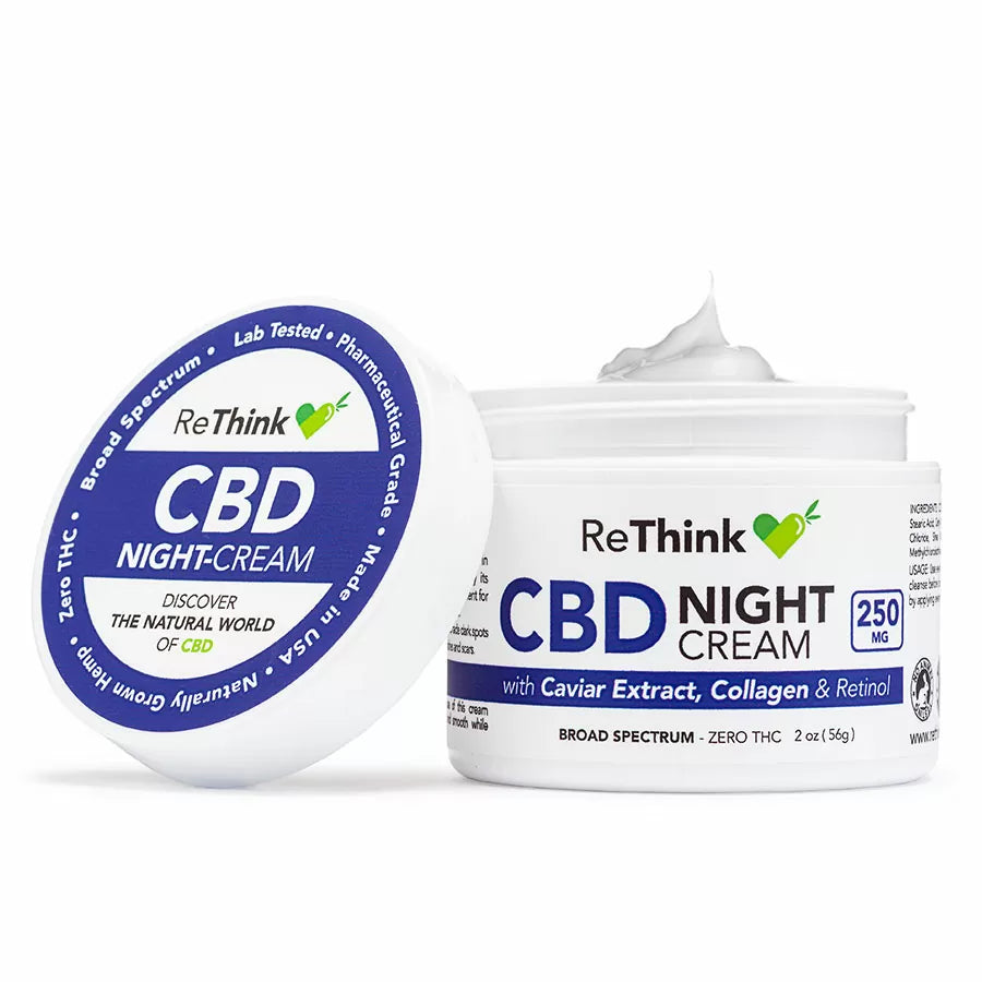 RETHINK CBD Face Night Cream 2oz