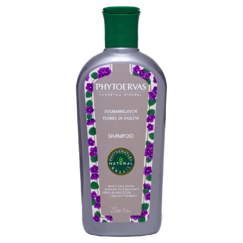 Phytoervas Shampoo Desamarelator Violet Flowers 250ml