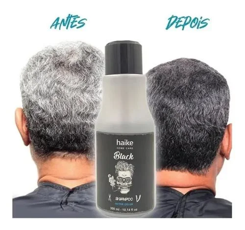 Shampoo Gradual Reducer E Darken White Hair 300ml - Haike