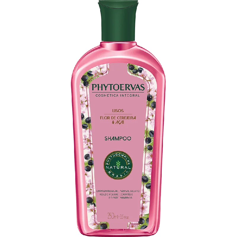 Phytoervas Smooth Shampoo Cherry Blossom and Acai 250ml