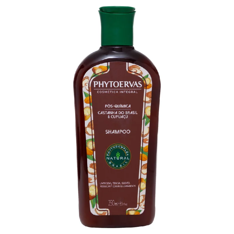 Phytoervas Post Chemical Shampoo Chestnut and Cupuaçu 250ml