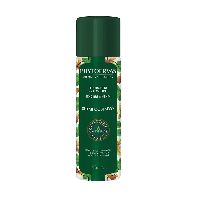 Phytoervas Dry Shampoo Gengibre Oil Control and Mint 150ml