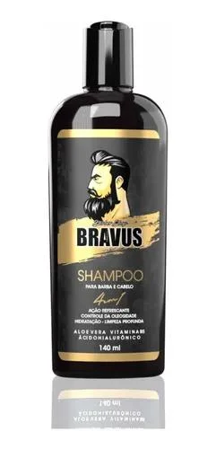 Shampoo to Barba 4em1 140 Ml Forcebrightnessmaciez Bravus - Bravus