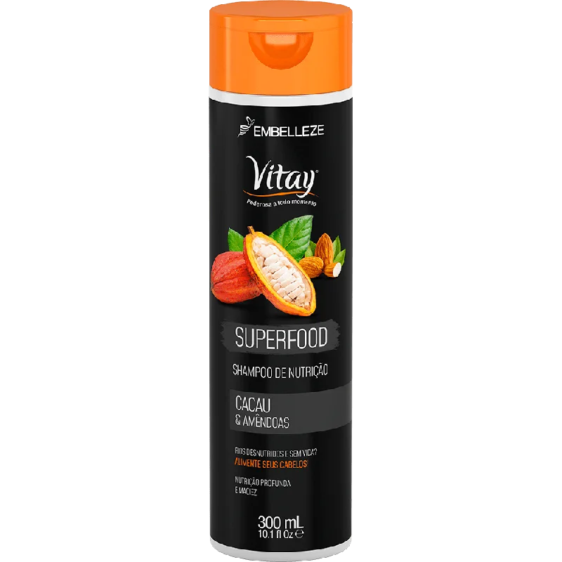 Vitay Shampoo Superfood Cocoa And Almonds 300ml