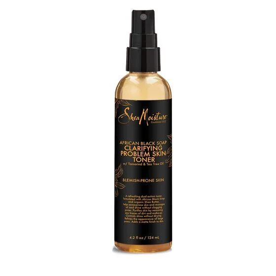 Shea Moisture African Black Soap Problem Skin Toner, 4.2 Ounce