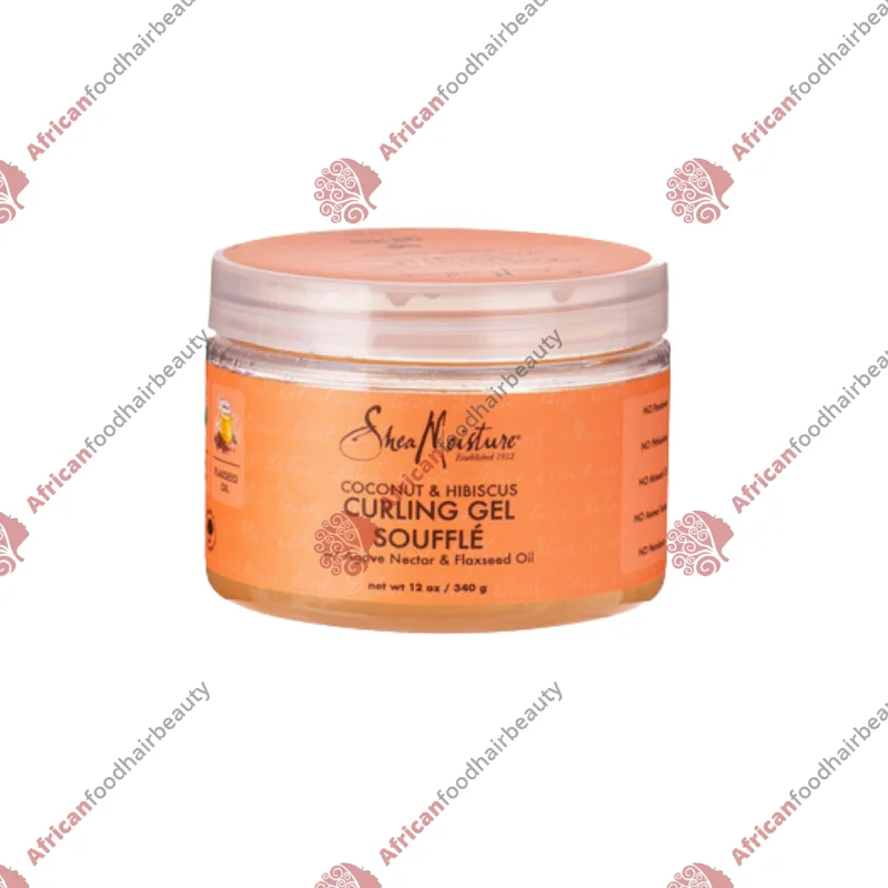 Shea Moisture Coconut & Hibiscus Curling Gel Souffle 12oz