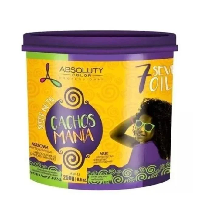 Speed Nutri Cachos Mania Seven Oils Hair Treatment Mask 250g - Absoluty Color