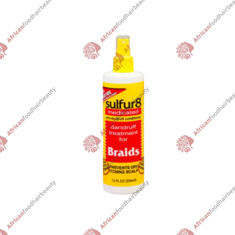 Sulfur 8 Medicated Braid Spray 12oz