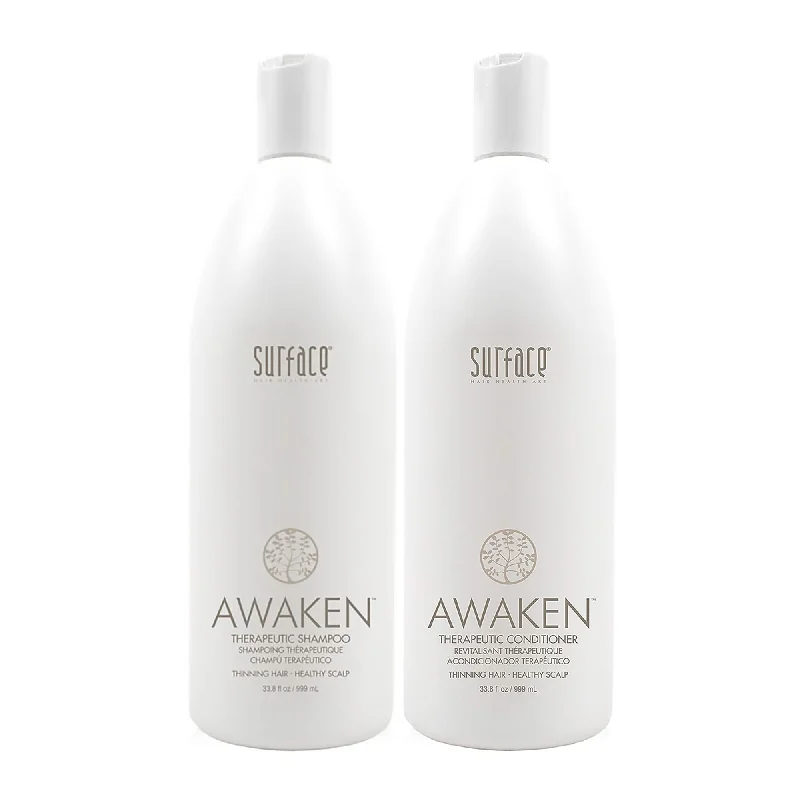 Surface Awaken Therapeutic Shampoo and Conditioner Liter Duo