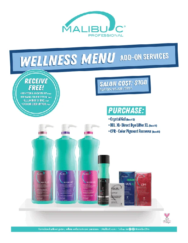 Wellness Menu Add-On Services