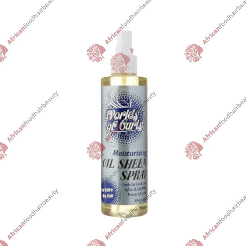 World of Curls Moisturizing Oil Sheen Spray 8oz